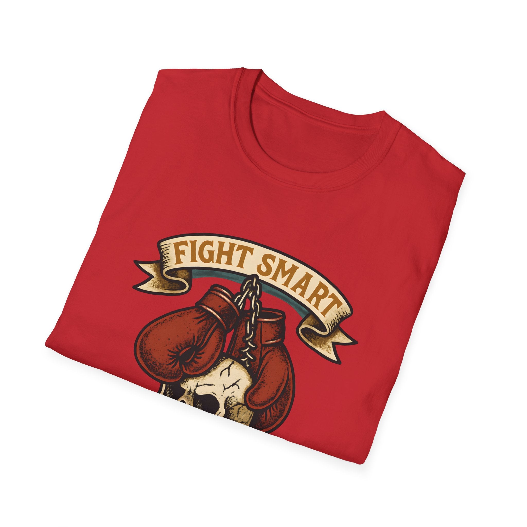Boxing Skull with Gloves T-Shirt