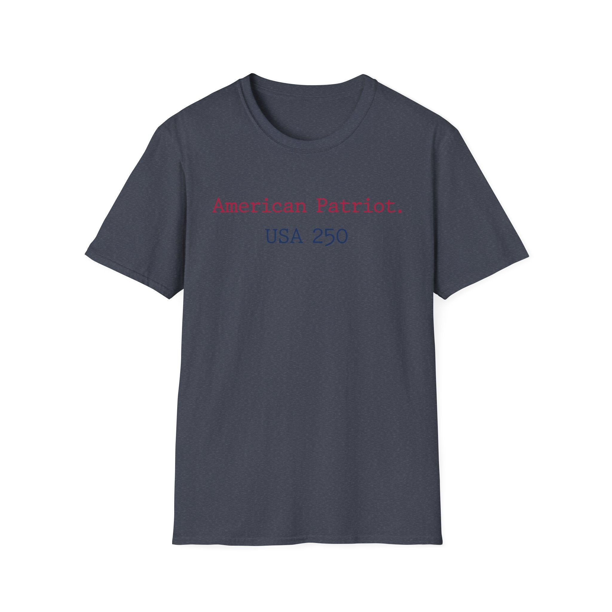 American Patriot USA 250 Typographic Vintage Gym T-Shirt