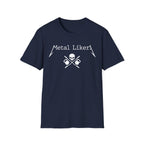 Metal Liker Graphic Retro Vintage Gym T-Shirt