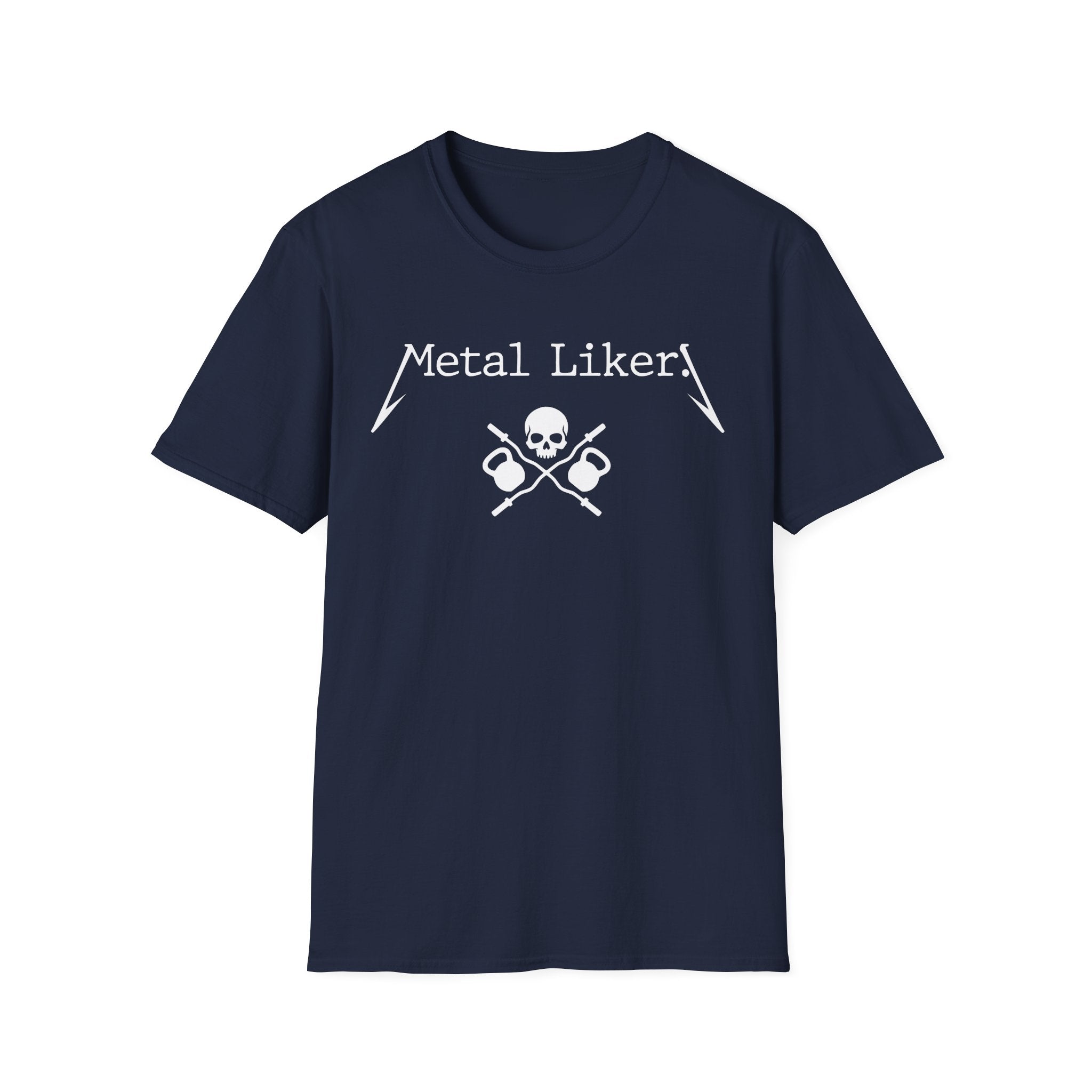 Metal Liker Graphic Retro Vintage Gym T-Shirt