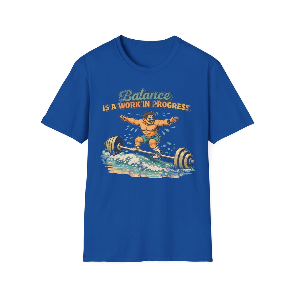 Retro Venice Balance In Progress Gymwear T-Shirt