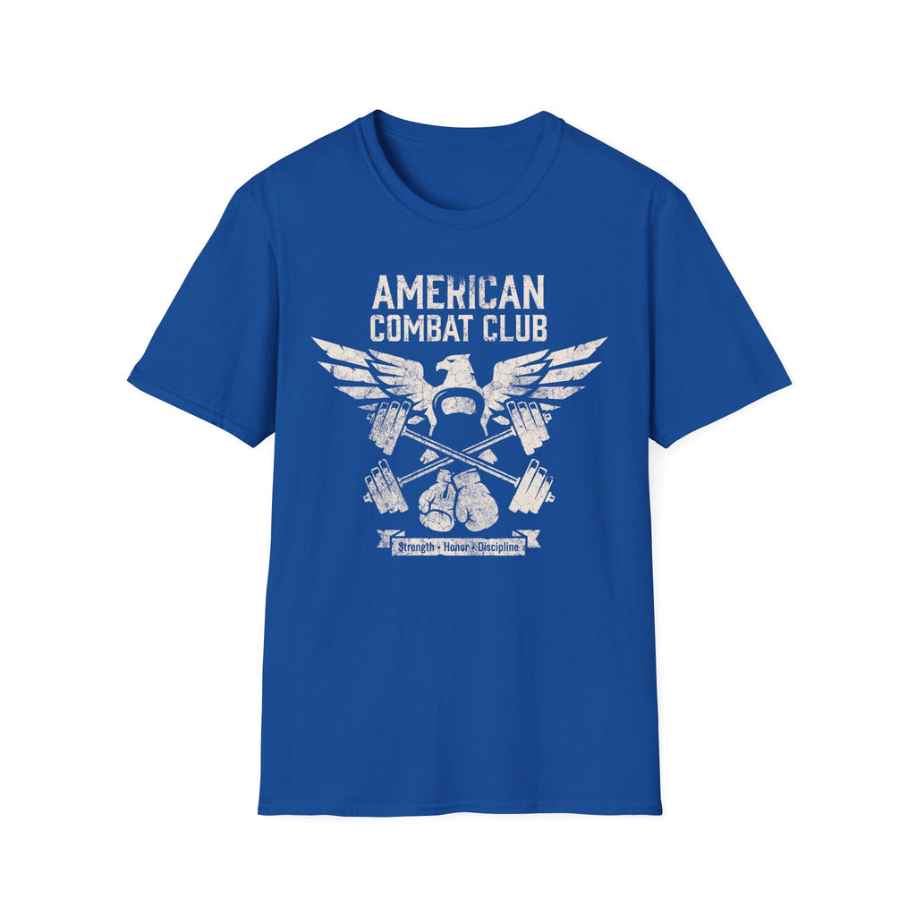 American Combat Club Gym Vintage Gym T-Shirt