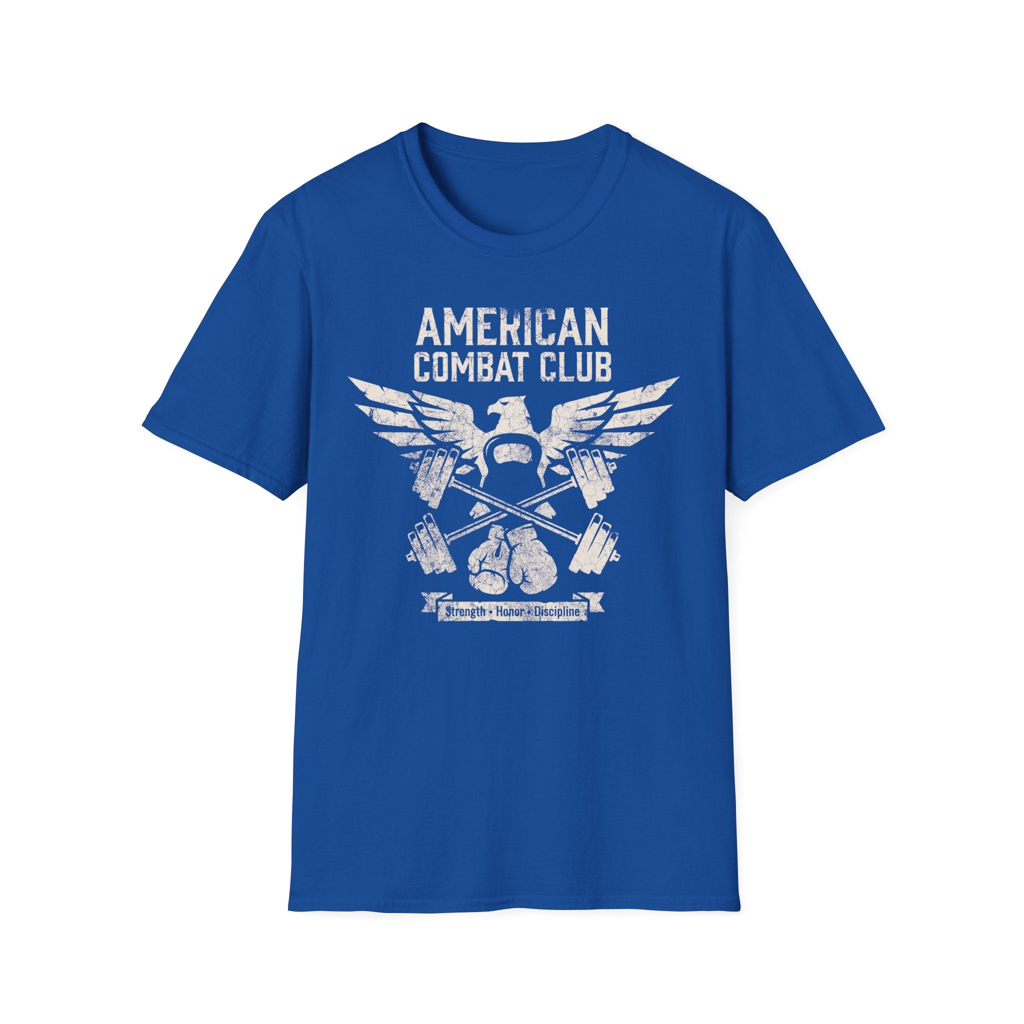 American Combat Club Gym Vintage Gym T-Shirt