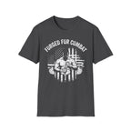 Forged for Combat Club Gym Vintage Retro Gym T-Shirt