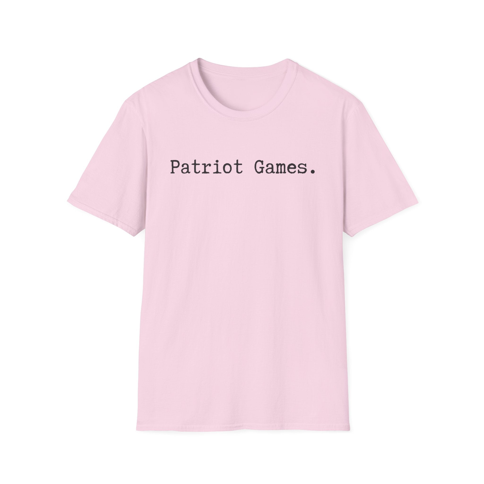 Patriot Game Typographic Vintage Gym T-Shirt