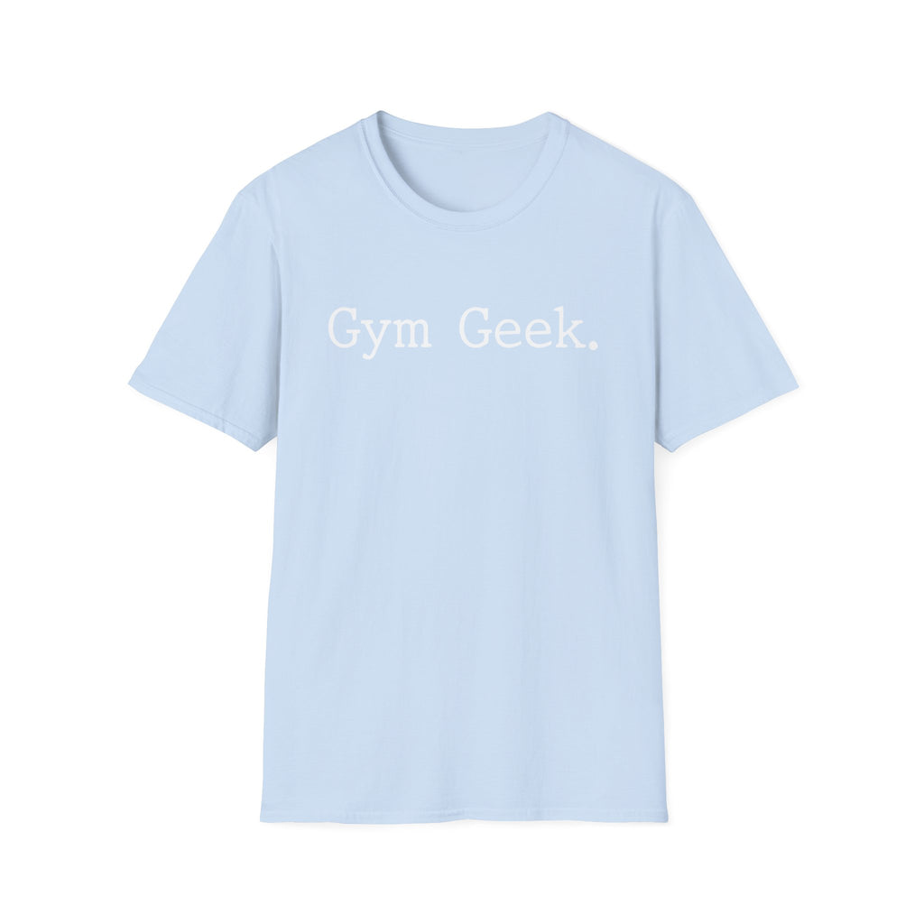 Gym Geek Typographic Vintage Gym T-Shirt