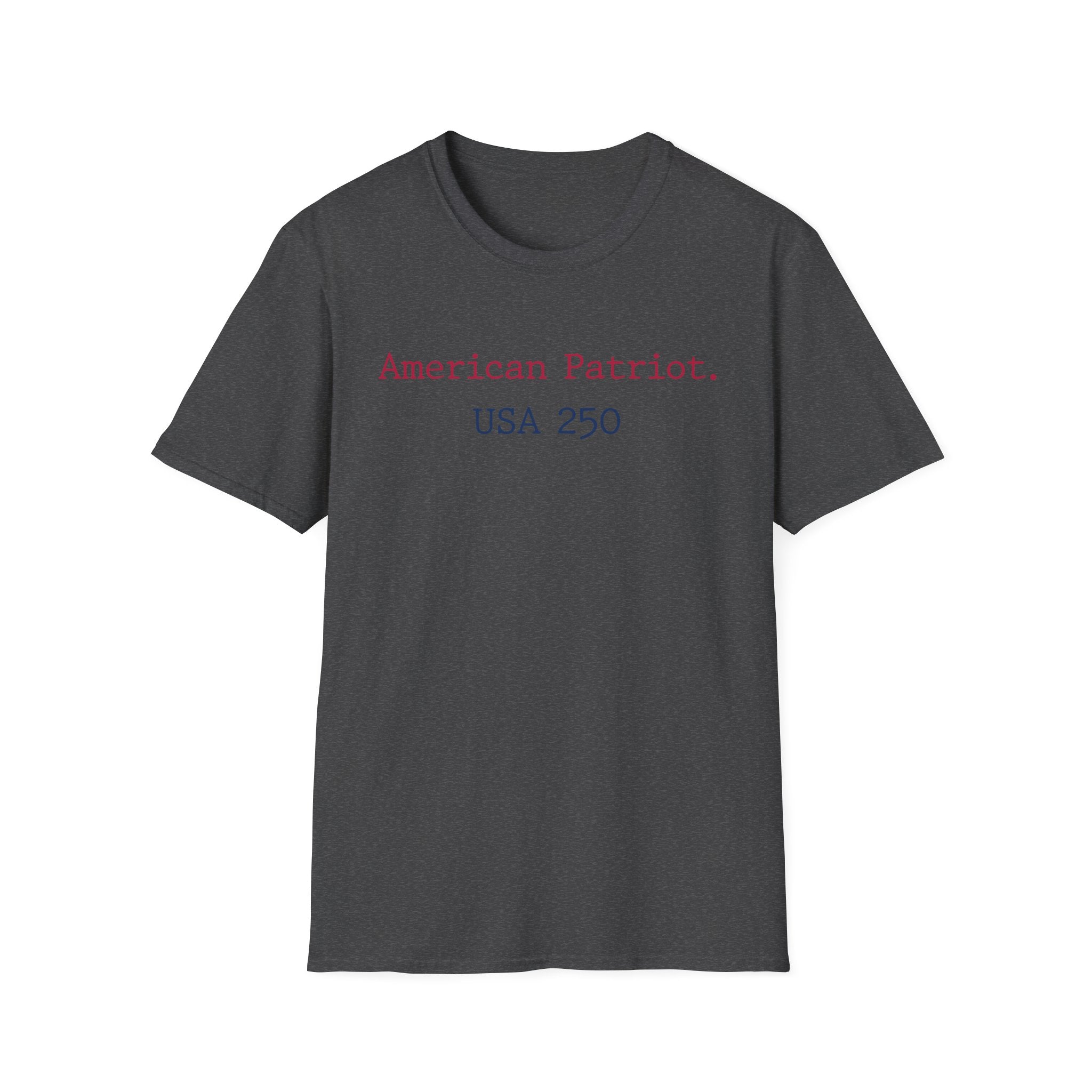 American Patriot USA 250 Typographic Vintage Gym T-Shirt