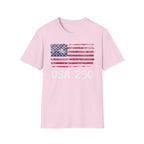 USA 250 Strength Freedom Stars Vintage Gym T-Shirt
