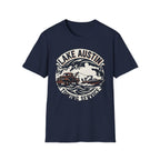 Lake Austin Towing Wakeboard Designer Gym T-Shirt