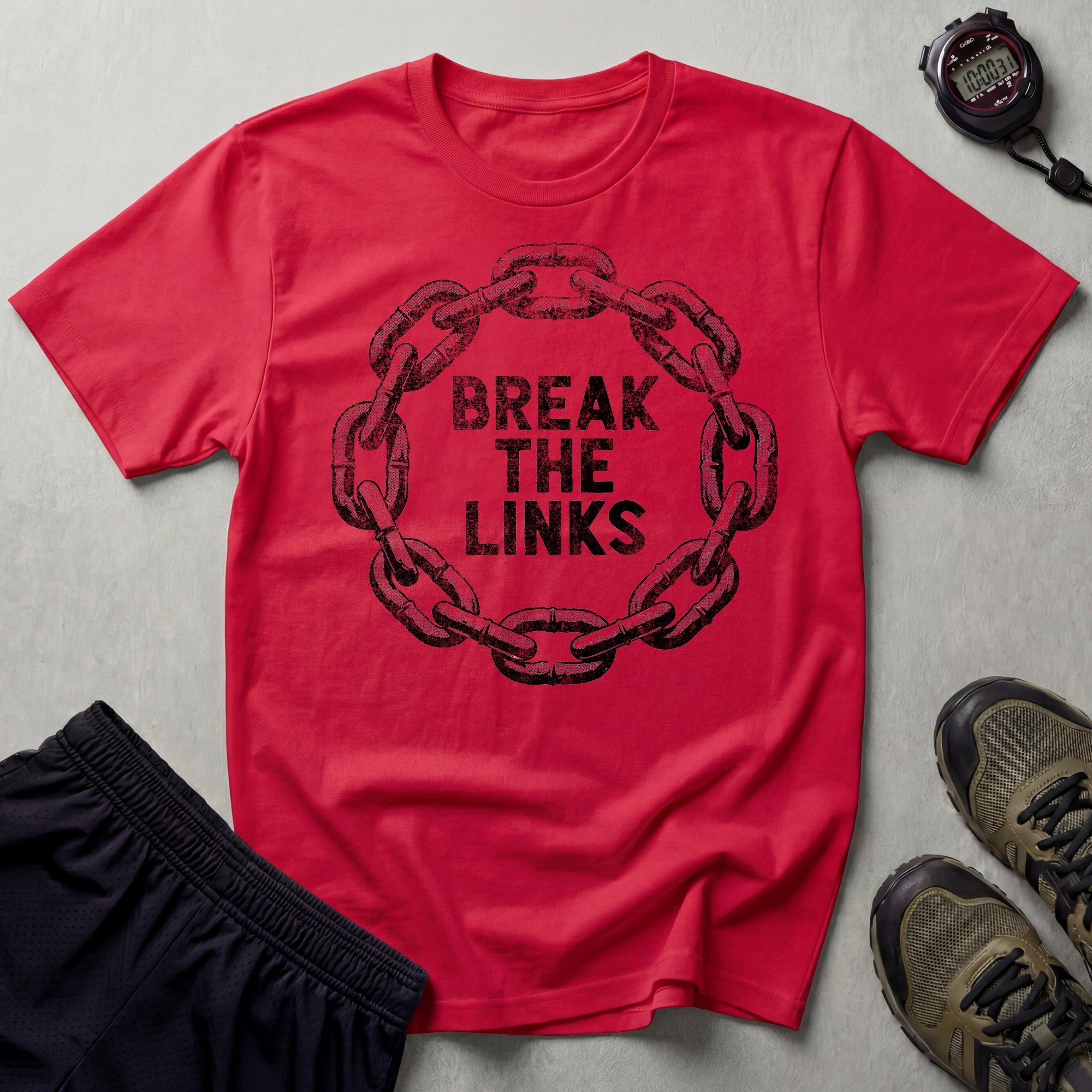 Break The Links Workout T-Shirt