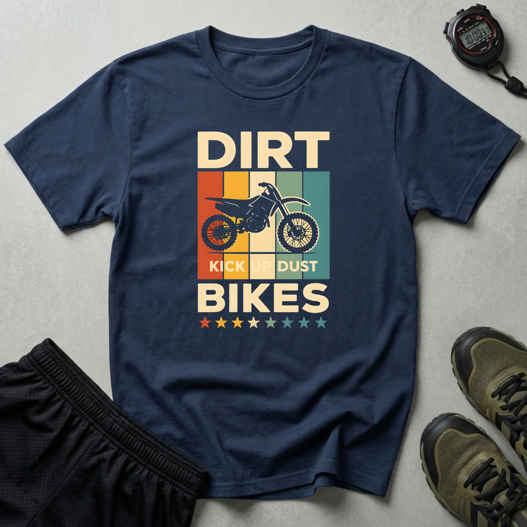 Dirt Bikes Kick Dust T-Shirt