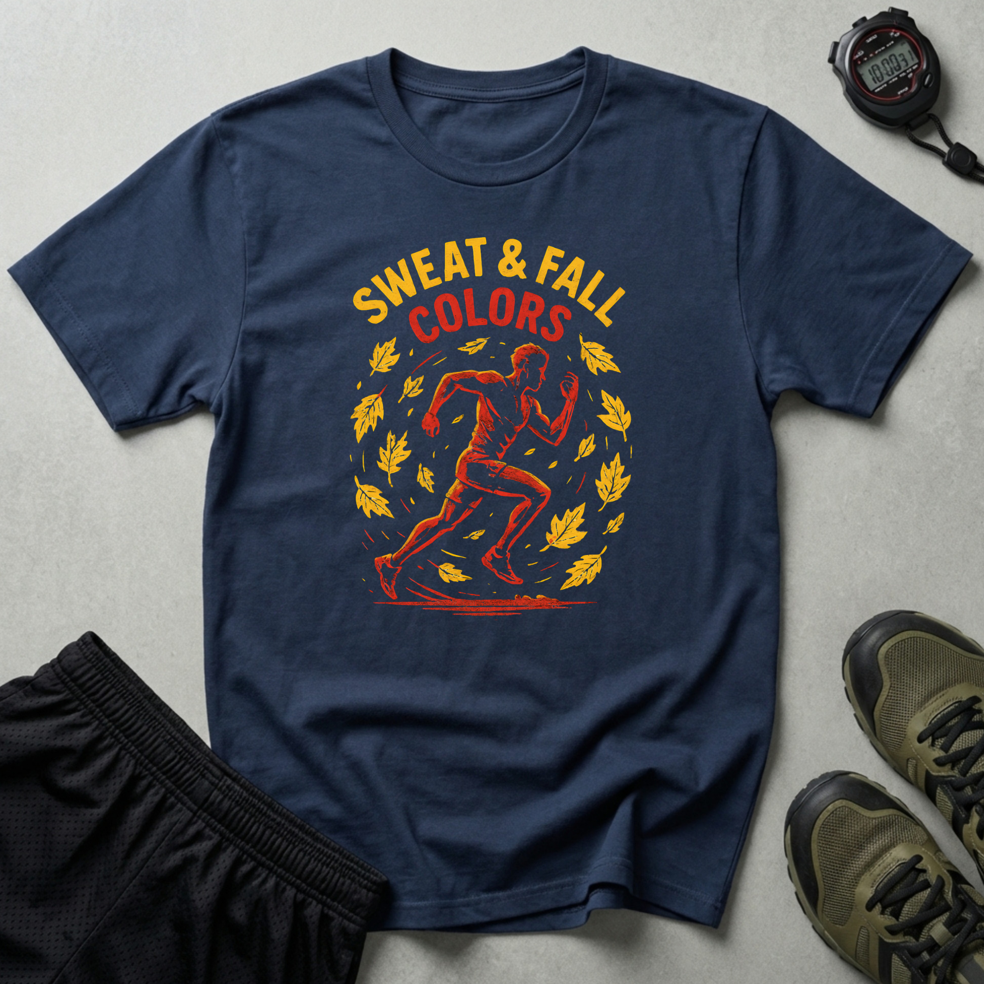 Sweat and Fall Colors T-Shirt