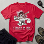 Forged In Fire Bodybuilding T-Shirt