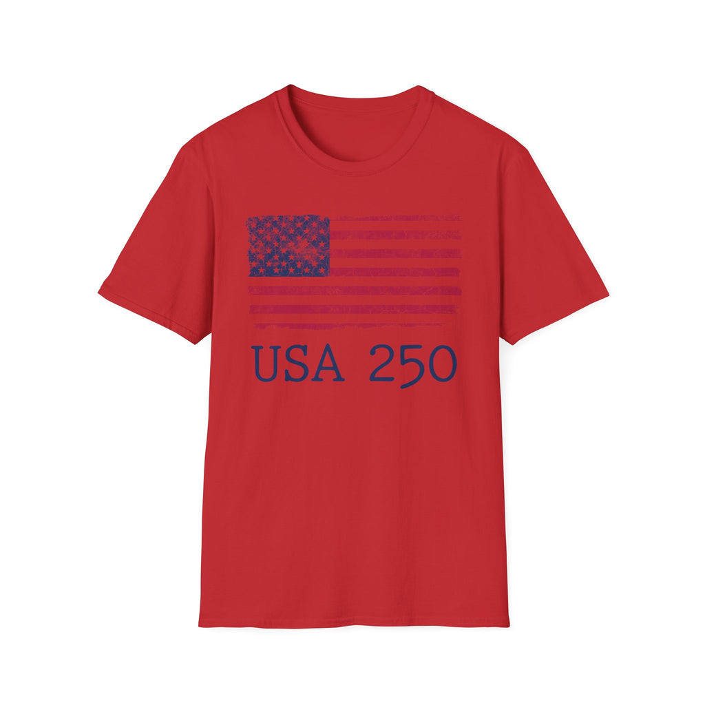 USA 250 Freedom Flag Vintage Gym T-Shirt