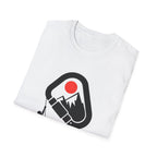 Rappelling climber silhouette T-Shirt