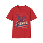 America USA 250 Strength Freedom Vintage Gym T-Shirt