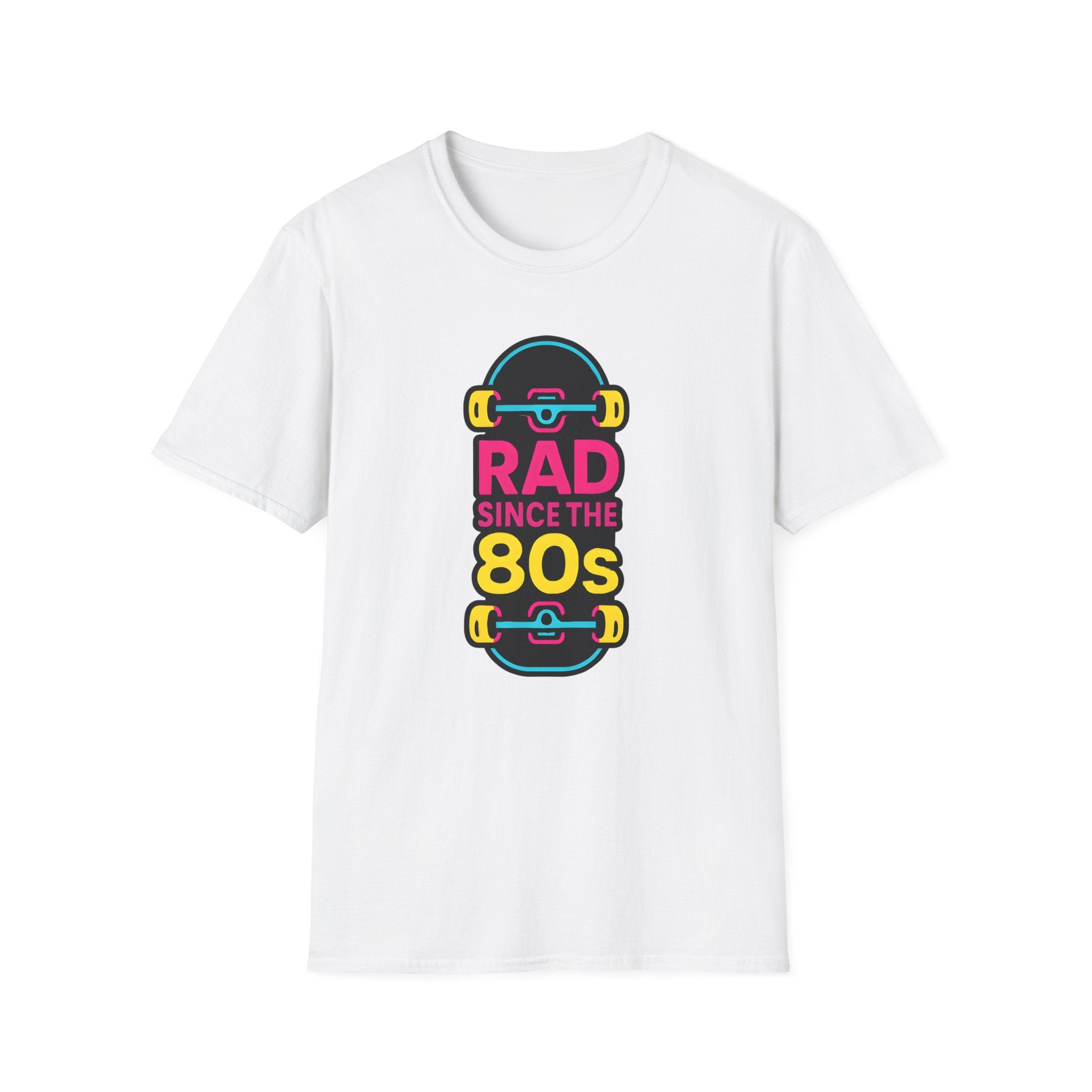 Neon 80s Skateboard T-Shirt
