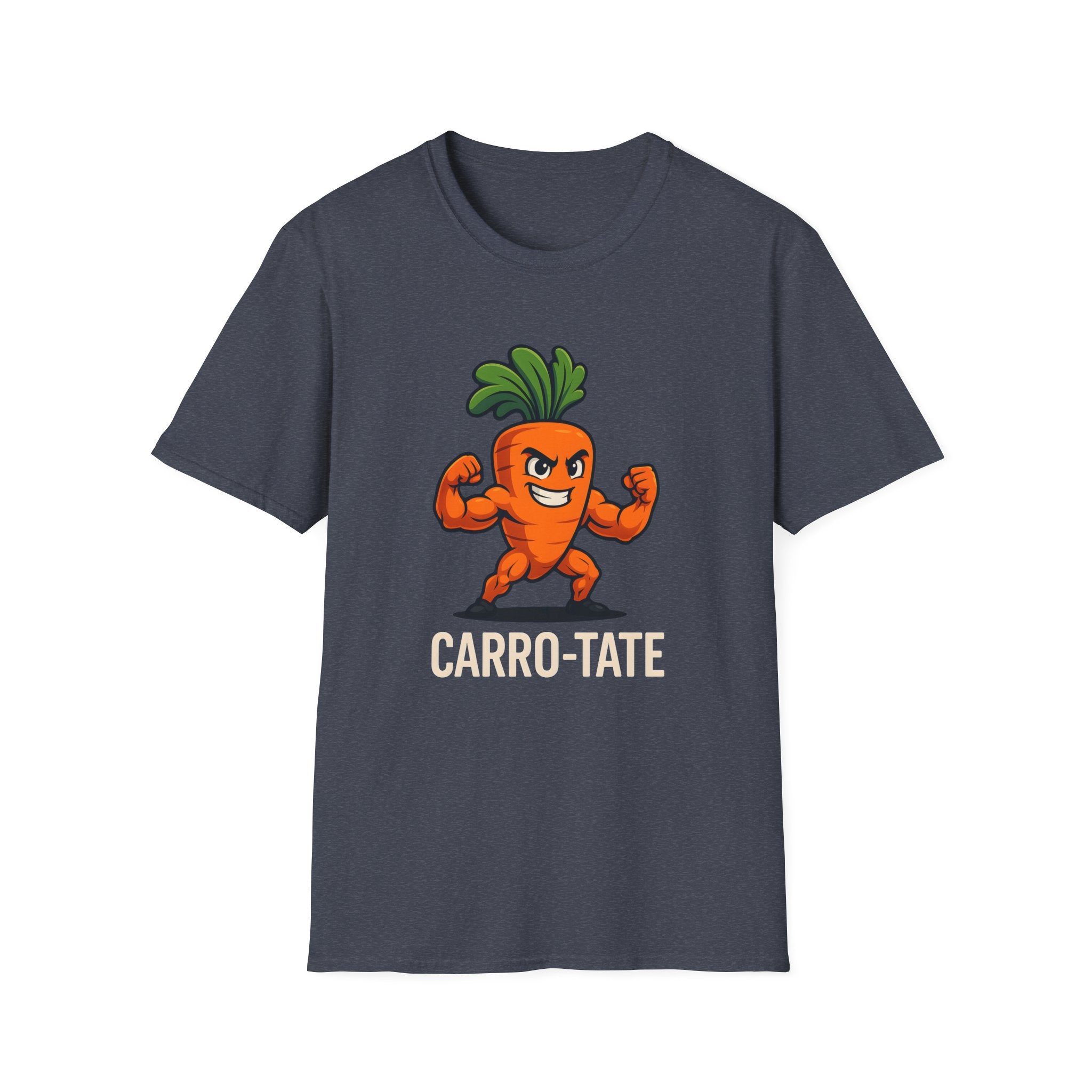 Muscular Carrot Mascot T-Shirt