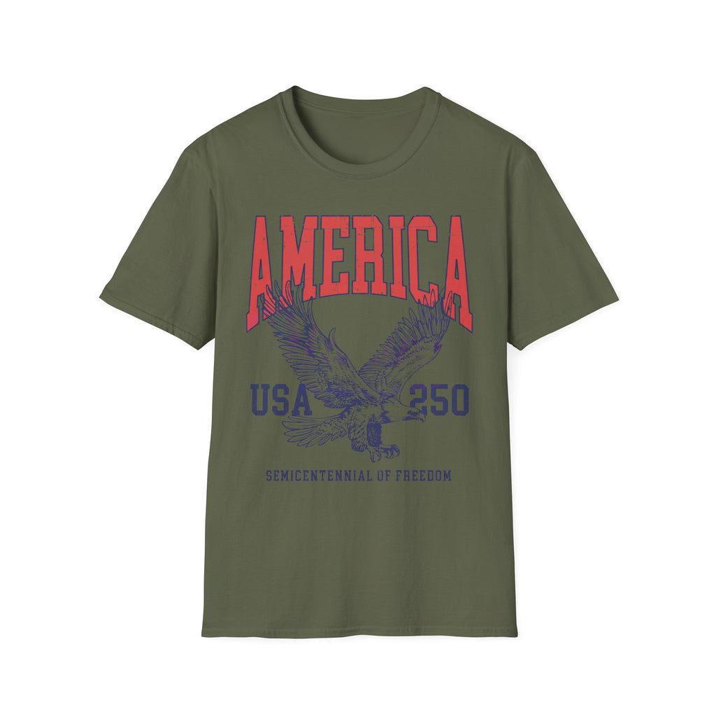 America USA 250 Vintage Gym T-Shirt