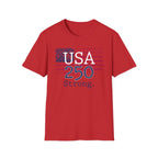 USA 250 Strong Gym Vintage Gym T-Shirt