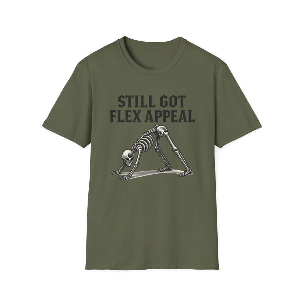 Skeleton Yoga Pose T-Shirt