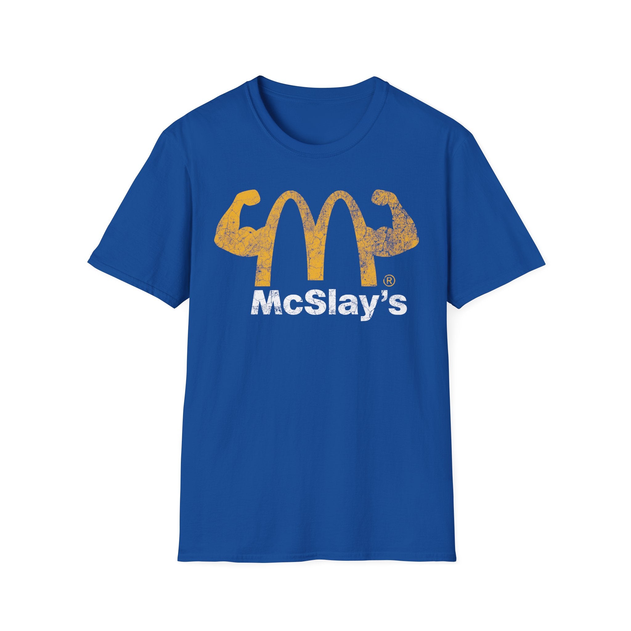 McSlays Arches Graphic Vintage Gym T-Shirt