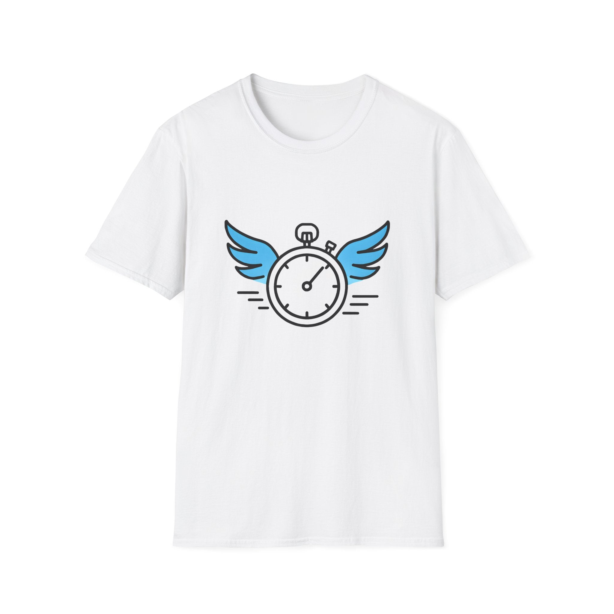 Clock with Wings T-Shirt