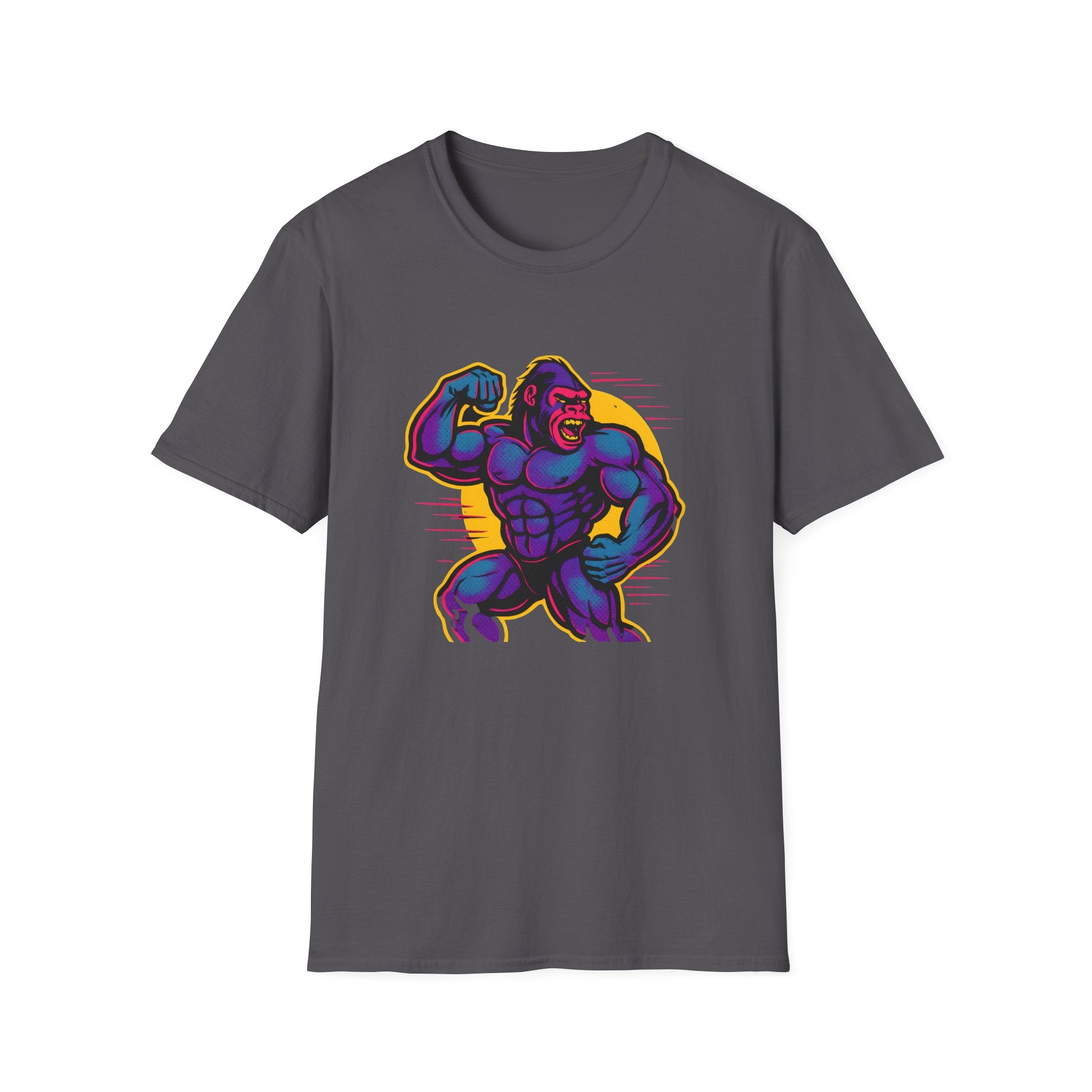 Purple Muscle Gorilla T-Shirt
