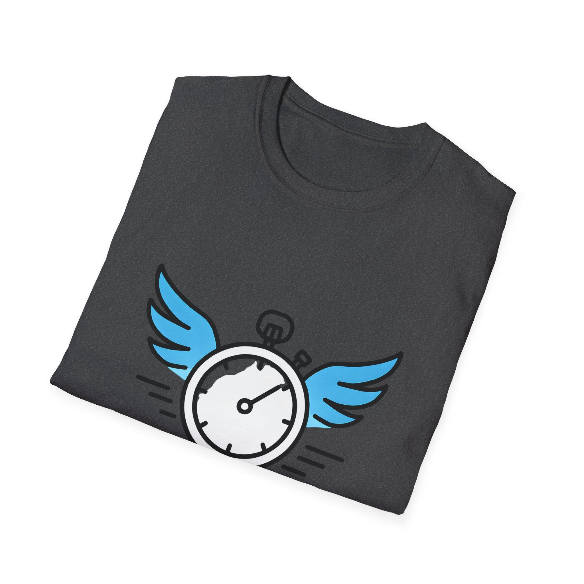 Clock with Wings T-Shirt