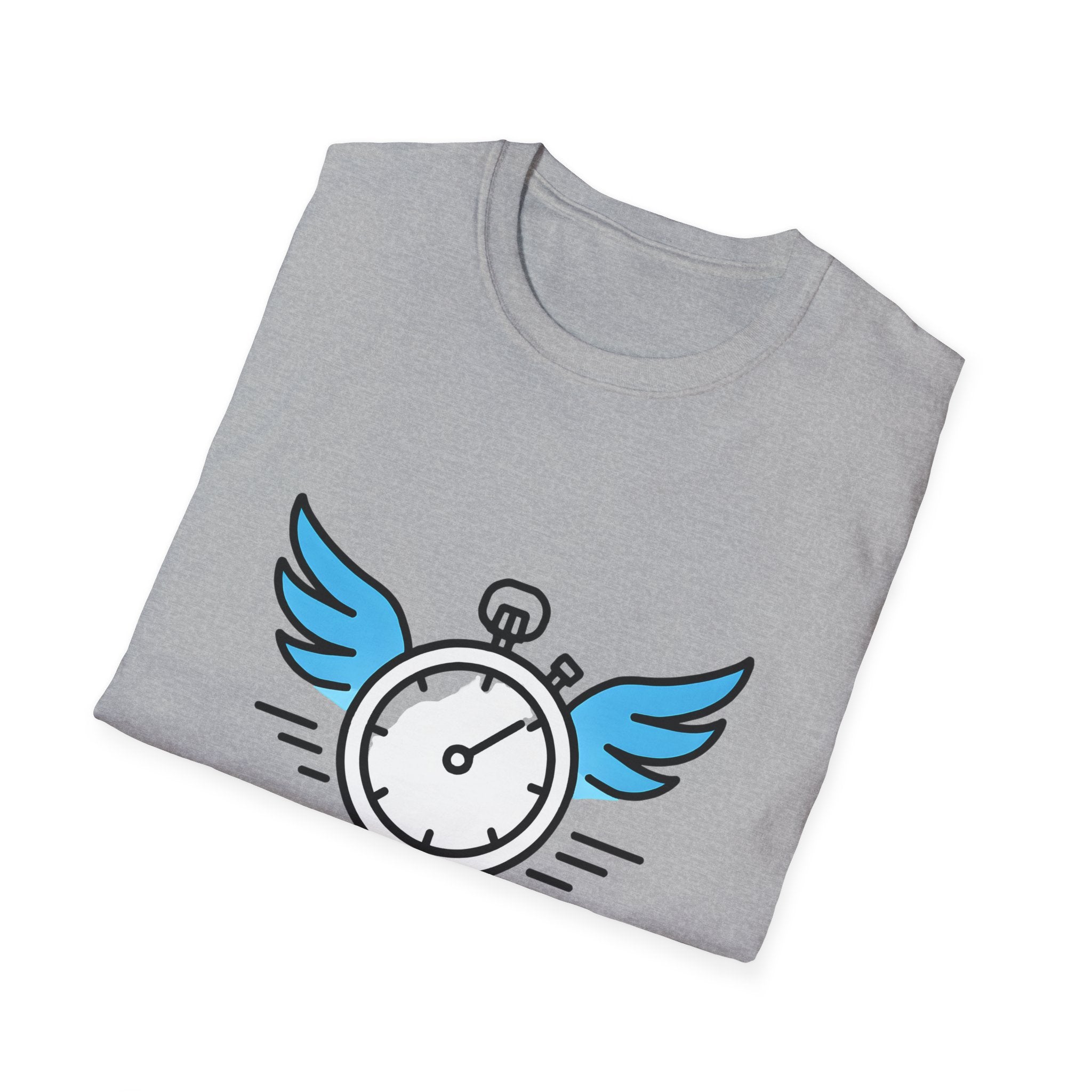 Clock with Wings T-Shirt