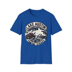 Lake Austin Towing Wakeboard Designer Gym T-Shirt