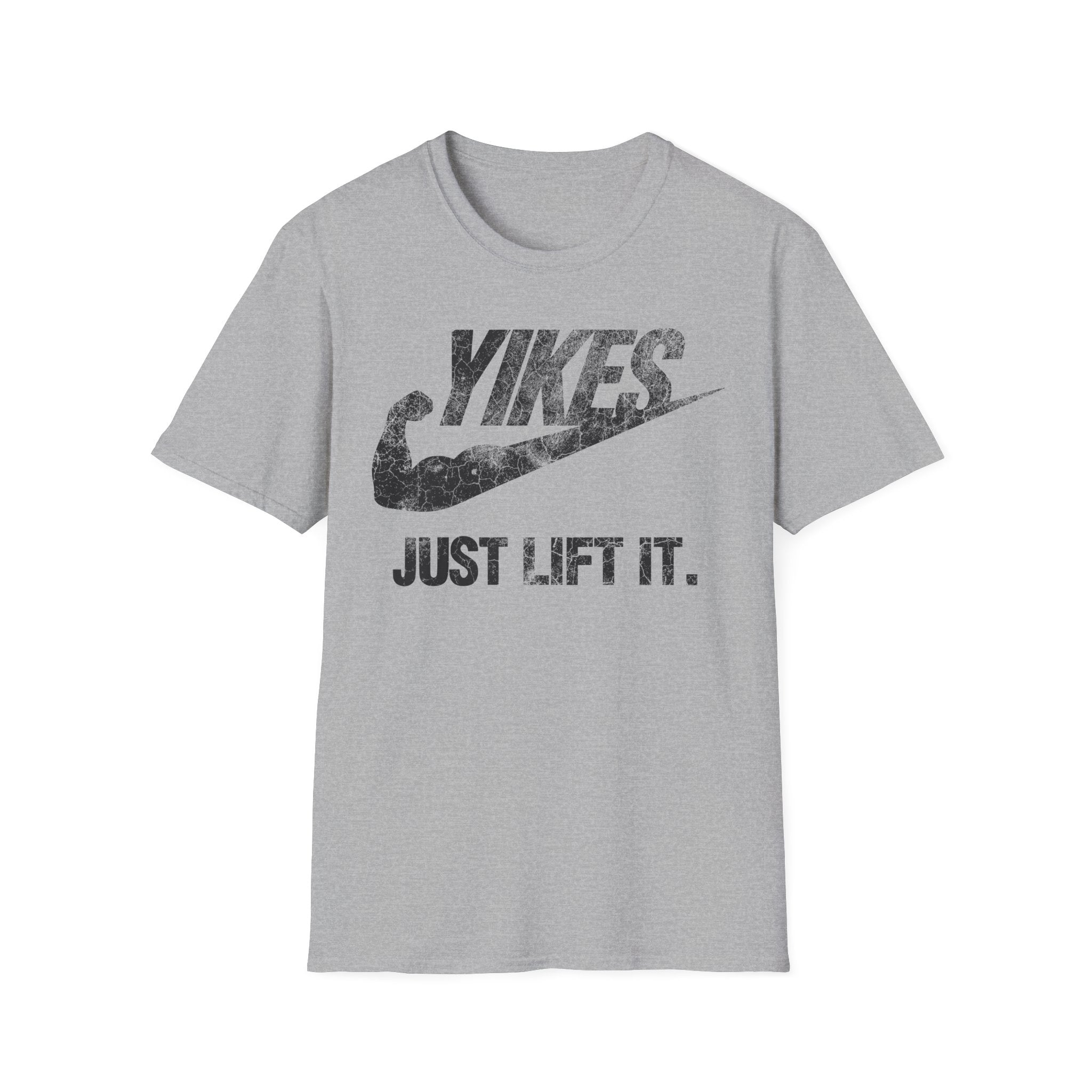 Yikes Just Lift It Vintage Gym Tee-Shirt