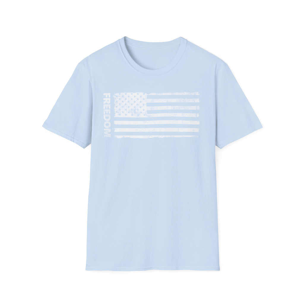USA Freedom Flag Vintage Gym T-Shirt
