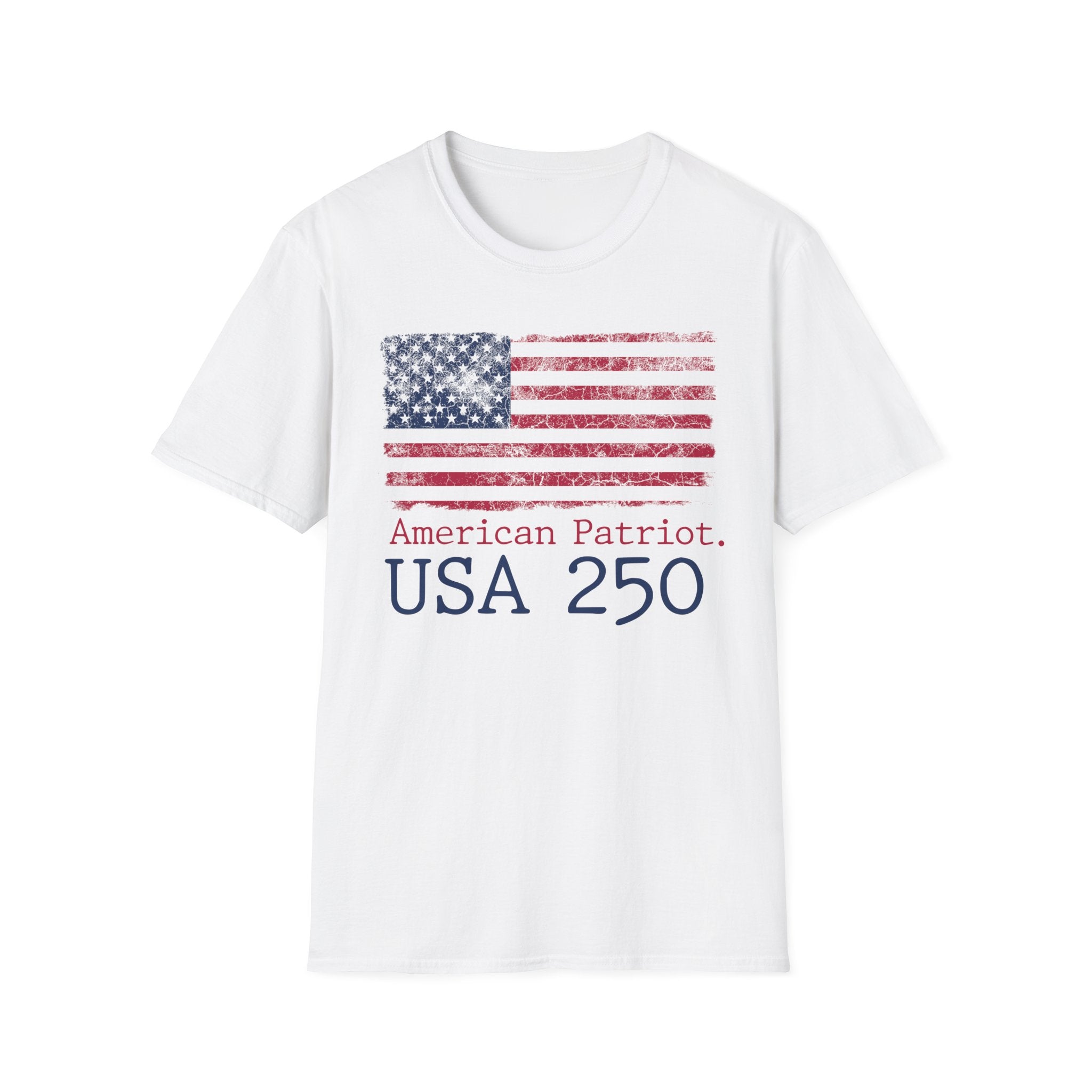 American Patriot USA 250 Graphic Vintage Gym T-Shirt