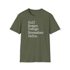 GRIND Typographic Phonetic Vintage Gym T-Shirt