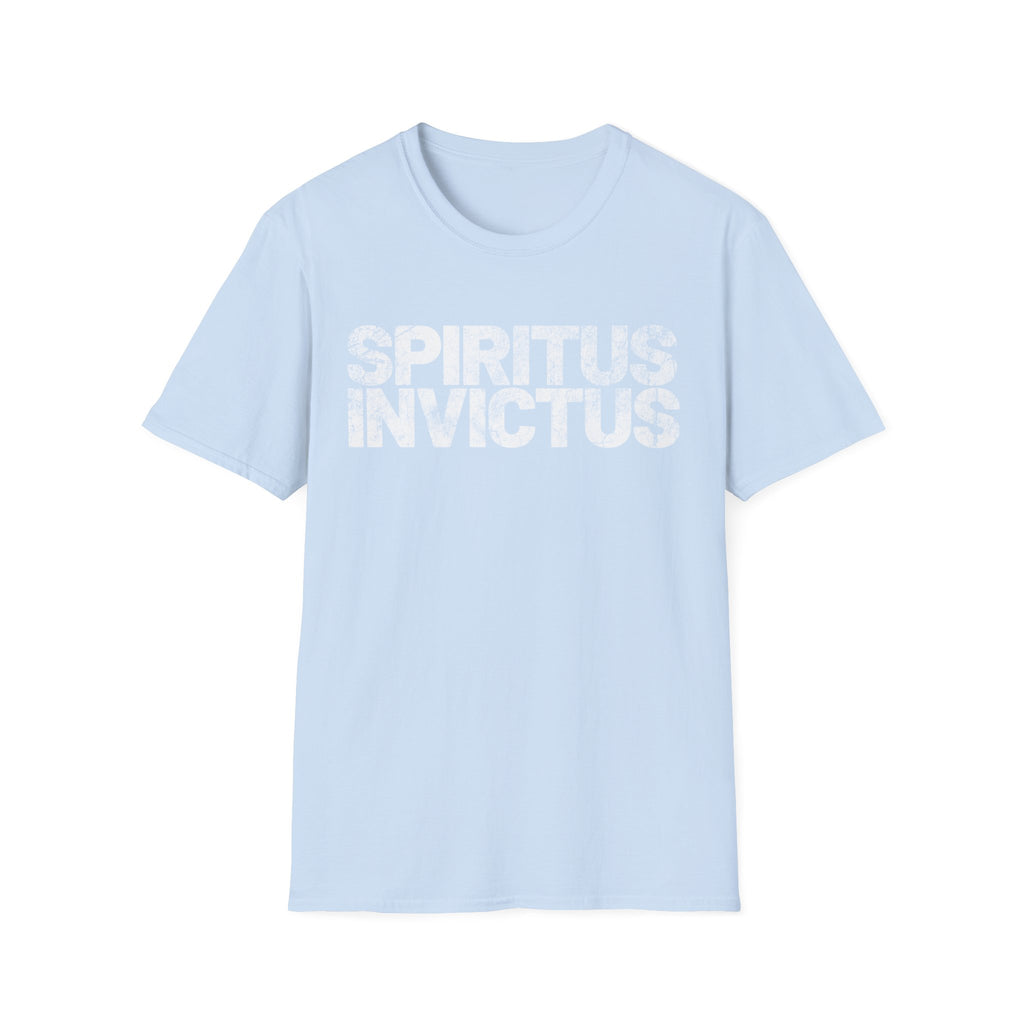 Spiritus Invictus Typographic Gym T-Shirt