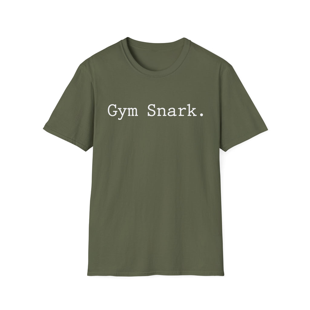 Gym Snark Typographic Retro Gym T-Shirt