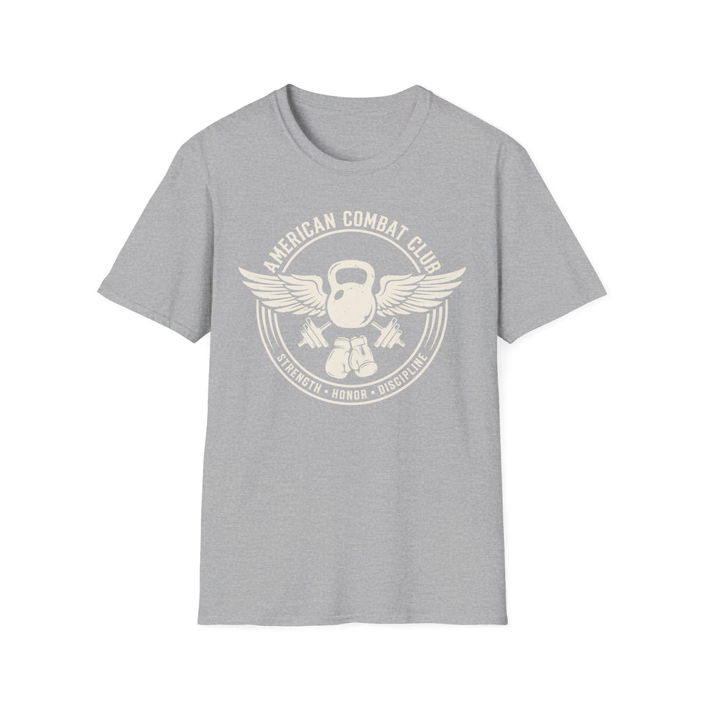 American Combat Club Gym Vintage Retro Gym T-Shirt
