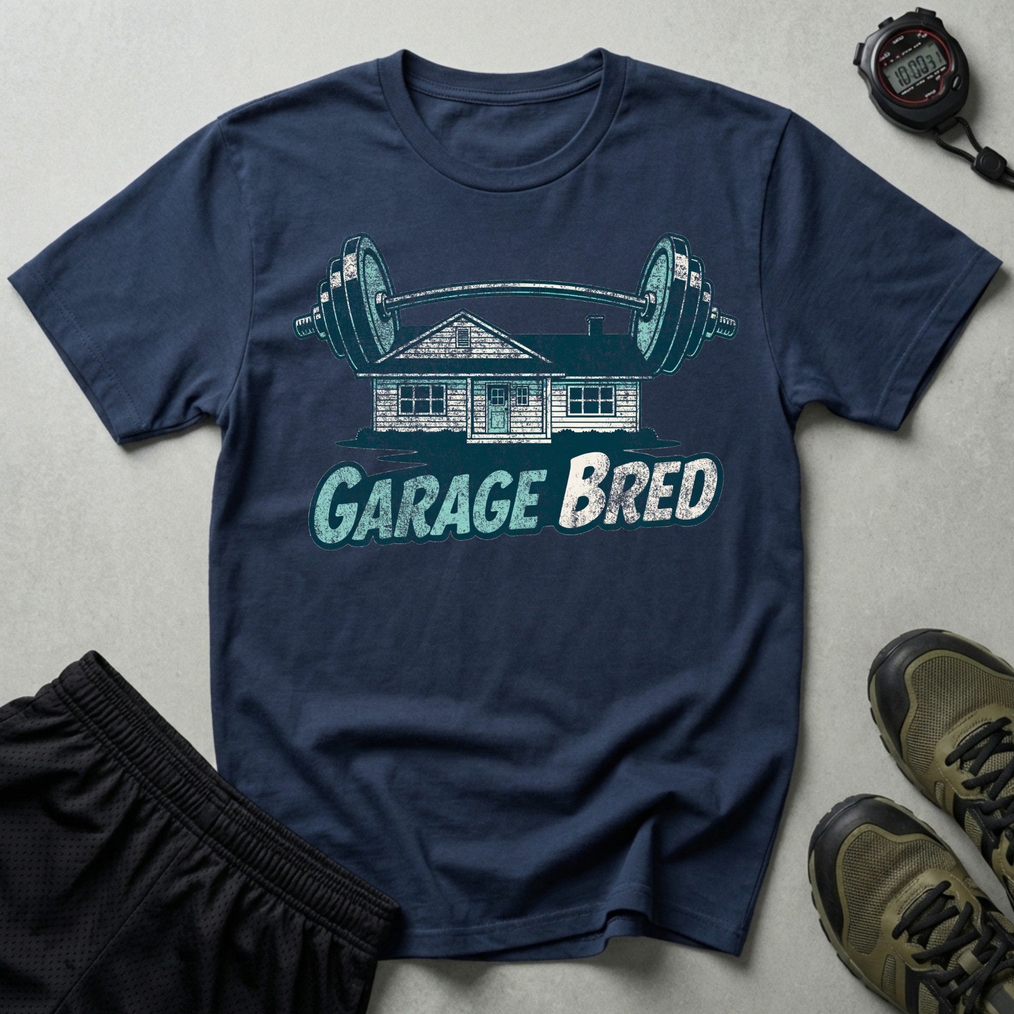Garage Bred Bodybuilder T-Shirt