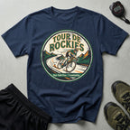 Tour de Rockies Badge T-Shirt