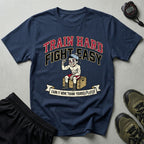 Train Hard Fight Easy Boxing T-Shirt