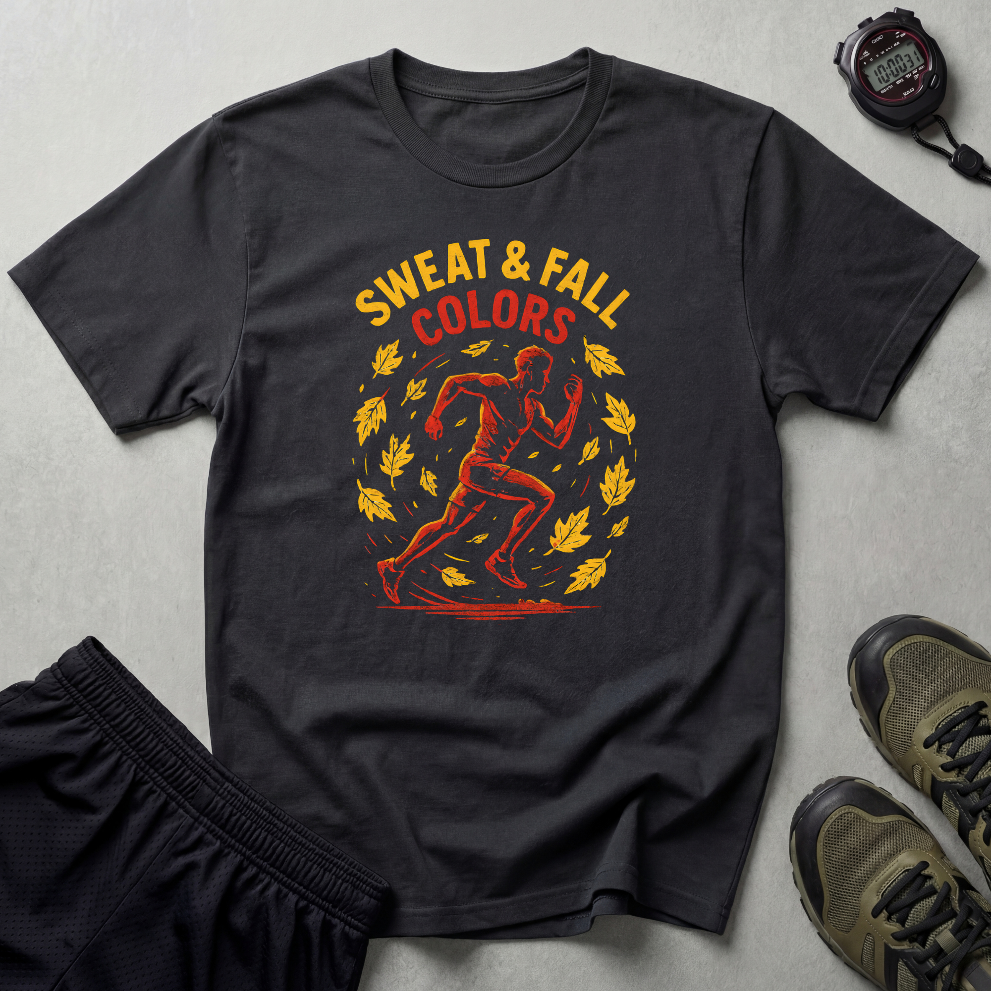 Sweat and Fall Colors T-Shirt