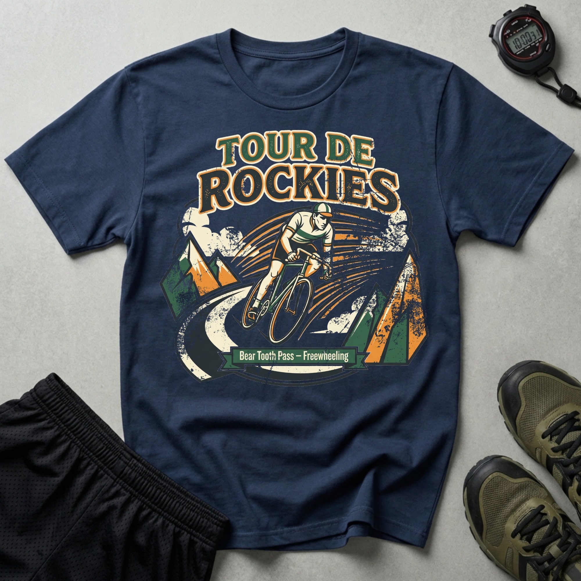 Tour de Rockies Cycling T-Shirt