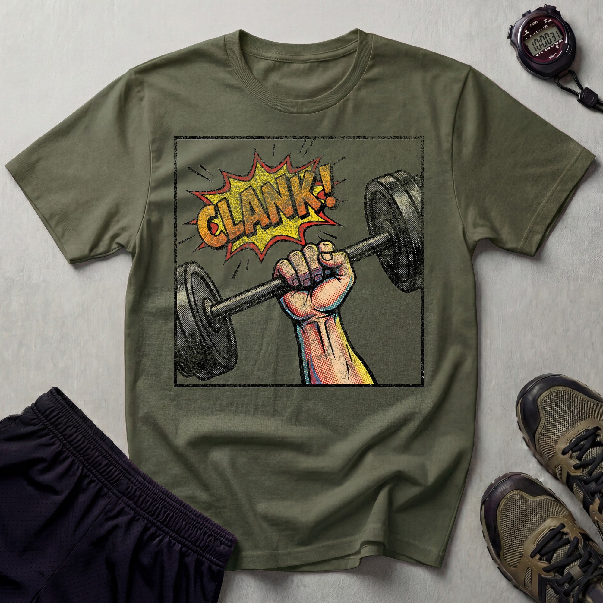 Clank Workout Gym T-Shirt