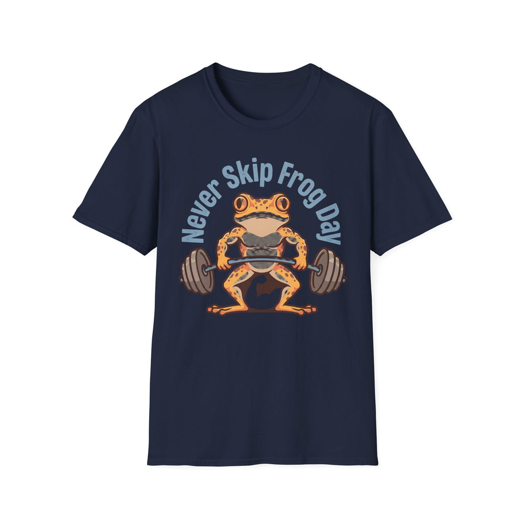 Never Skip Frog Day Vintage Gym T-Shirt
