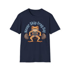 Never Skip Frog Day Vintage Gym T-Shirt