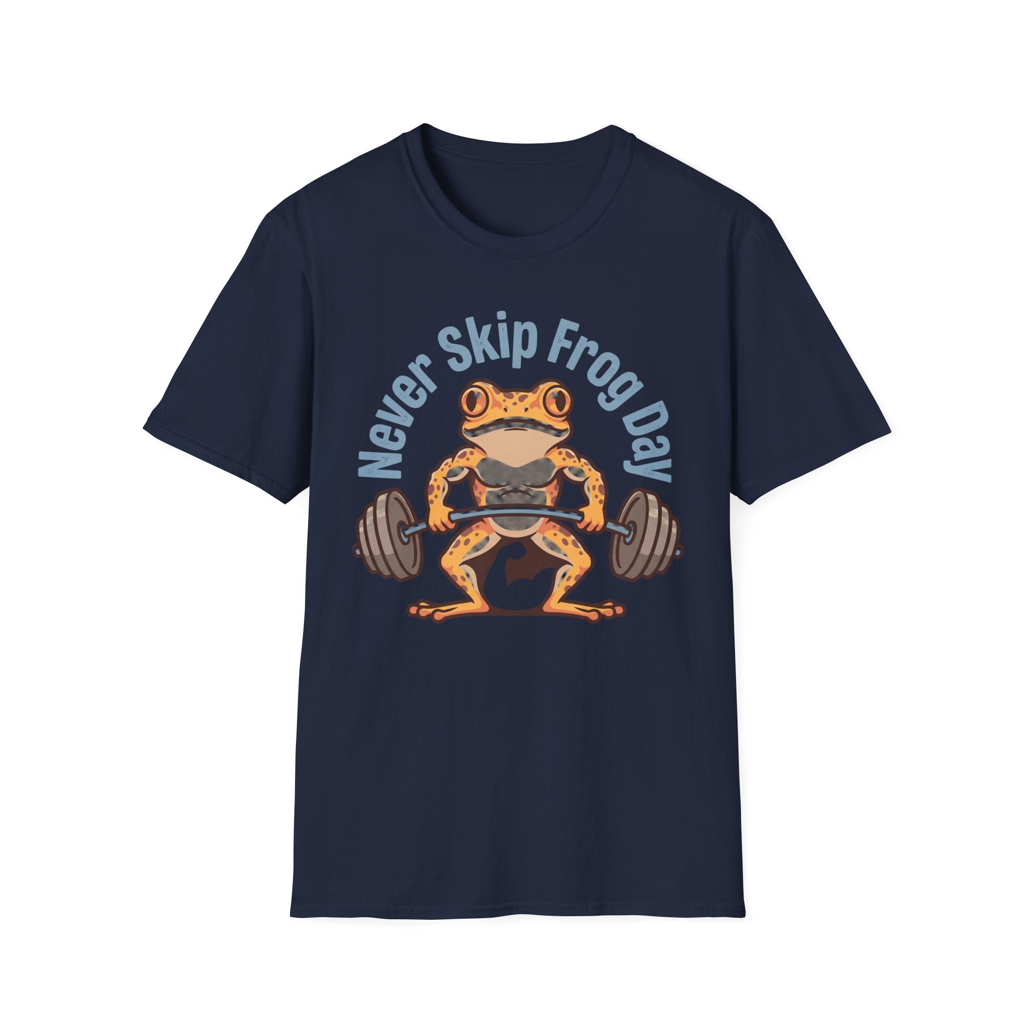 Never Skip Frog Day Vintage Gym T-Shirt