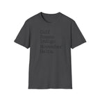 GRIND Phonetic Typograph Vintage Gym T-Shirt