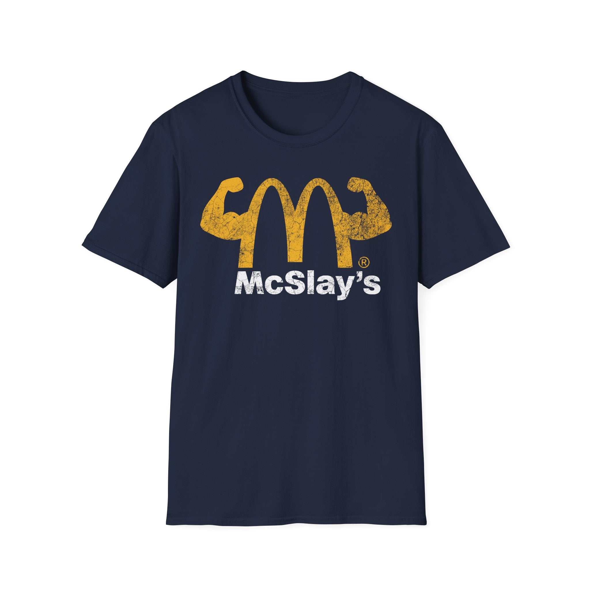 McSlays Arches Graphic Vintage Gym T-Shirt