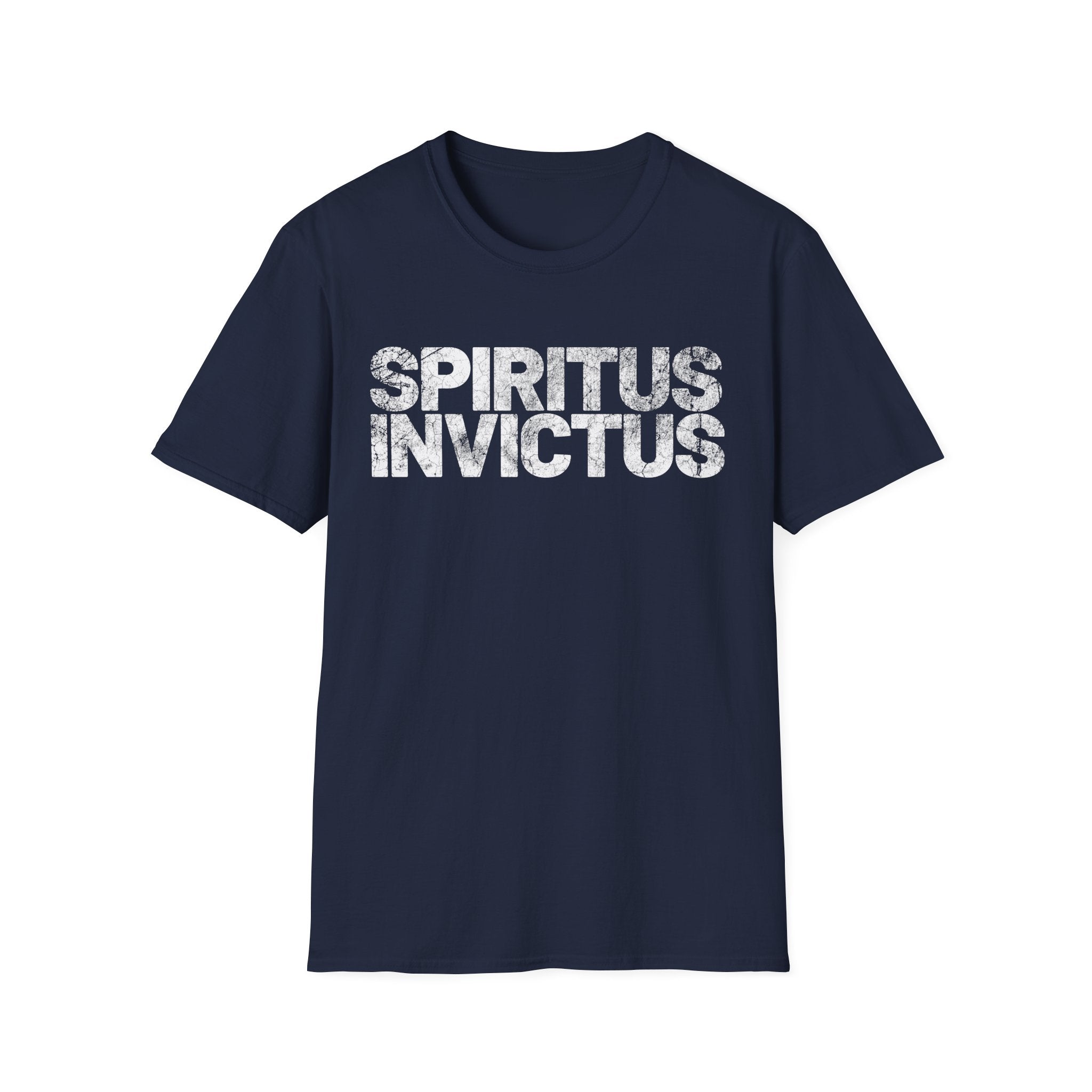 Spiritus Invictus Typographic Gym T-Shirt
